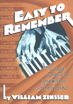 Easy to Remember: The Great American Songwriters and Their Songs Jacket Cover